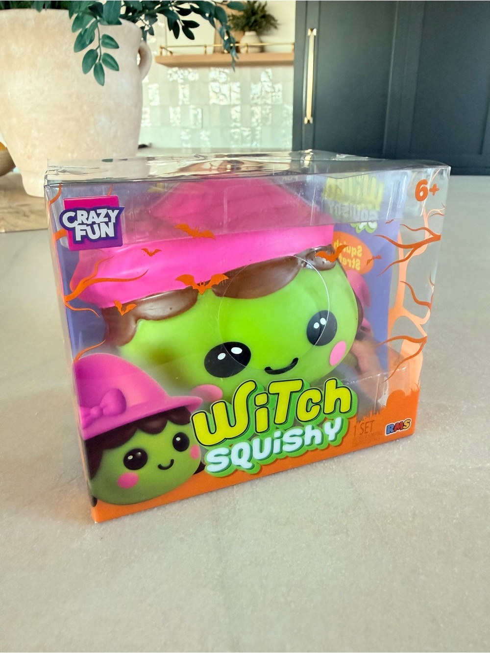 NWT Authentic RMS Crazy Fun Witch Squishy Halloween 2026 Viral Fidget Toy - Picture 2 of 6
